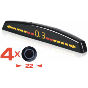 Паркувальний радар AMS AF4221 Black