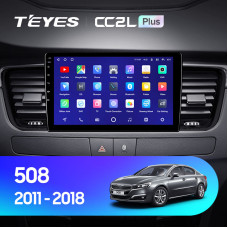 Teyes CC2 PLUS Peugeot 508 (0 Din) 2011-2018 9" Штатная магнитола