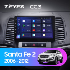 Teyes CC3 Hyundai Santa Fe 2 2006-2012 9" Штатна магнітола