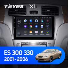 Teyes X1 2+32Gb Lexus ES250 ES300 ES330 2001-2006 9" Штатная магнитола