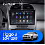 Teyes X1 2+32Gb Chery Tiggo 3 2014-2015 10" Штатная магнитола