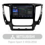 AMS T910 Mitsubishi Pajero Sport 3 2016-2018 9" Штатная магнитола