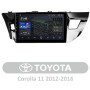 AMS T1010 Toyota Corolla 11 2012-2016 10" Штатна магнітола