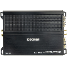 4-канальний підсилювач Decker PS 4.110