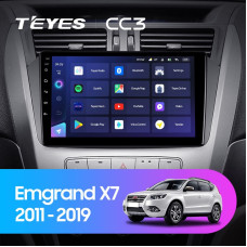 Teyes CC3 Geely Emgrand X7 1 GX7 EX7 2011-2019 9" Штатна магнітола