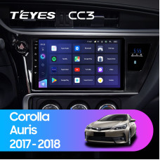 Teyes CC3 Toyota Corolla 11 2017-2018 9" Штатна магнітола