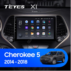 Teyes X1 2+32Gb Wi-Fi Jeep Cherokee 5 KL 2014-2018 10" Штатная магнитола