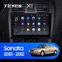 Teyes X1 2+32Gb Hyundai Sonata EF 2001-2012 9" Штатна магнітола