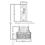 LED лампы Nextone L6 H4 Hi/Low 5500K