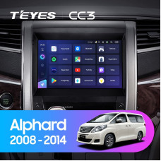 Teyes CC3 Toyota Alphard H20 2008-2014 9" Штатная магнитола