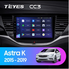 Teyes CC3 Opel Astra K 2015-2019 9" Штатна магнітола