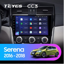 Teyes CC3 Nissan Serena 2016-2019 9" Штатна магнітола