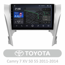 AMS T1010 Toyota Camry 7 XV 50 55 2011-2014 10" Штатна магнітола