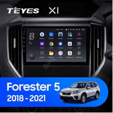 Teyes X1 2+32Gb Wi-Fi Subaru Forester 5 2018-2021 9" Штатная магнитола