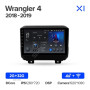 Teyes X1 2+32Gb Wi-Fi Jeep Wrangler 4 JL 2018-2019 10" Штатна магнітола