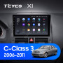 Teyes X1 2+32Gb Wi-Fi Mercedes Benz C Class 3 W204 S204 2006-2011 9" Штатна магнітола