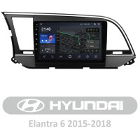 AMS T910 Hyundai Elantra 6 2015-2018 9" Штатная магнитола
