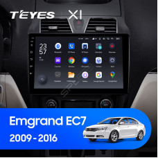 Teyes X1 2+32Gb Wi-Fi Geely Emgrand EC7 1 2009-2016 10" Штатная магнитола