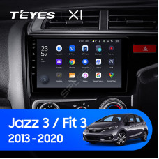 Teyes X1 2+32Gb Wi-Fi Honda Jazz 3 Fit 3 GP GK 2013 - 2020 10" Штатная магнитола