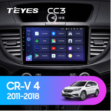 Teyes CC3 Honda CR-V CRV 4 RM RE (9 inch) 2011-2018 9" Штатная магнитола