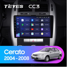 Teyes CC3 Kia Cerato 1 LD 2004-2008 9" Штатна магнітола