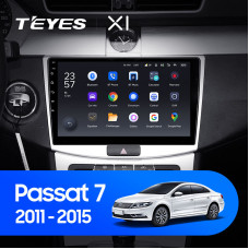 Teyes X1 2+32Gb Volkswagen Passat 7 B7 2010-2015 10" Штатна магнітола