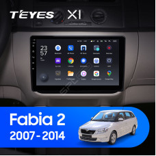 Teyes X1 2+32Gb Wi-Fi Skoda Fabia 2 2007-2014 10" Штатна магнітола