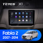 Teyes X1 2+32Gb Wi-Fi Skoda Fabia 2 2007-2014 10" Штатная магнитола