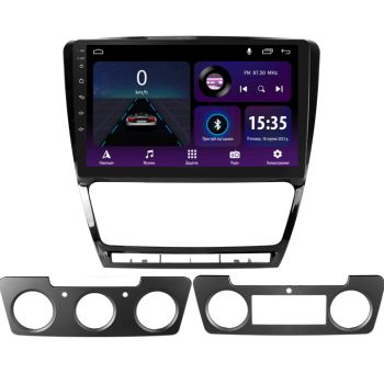 Штатная магнитола Sigma E10232 2+32 Gb Skoda Octavia 2 A5 2008-2013 Black 10"