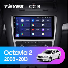 Teyes CC3 Skoda Octavia 2 A5 2008-2013 10" Штатна магнітола