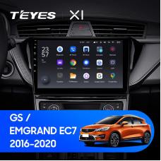 Teyes X1 2+32Gb Geely GS 2016-2020 Emgrand EC7 1 2018-2020 10" Штатная магнитола