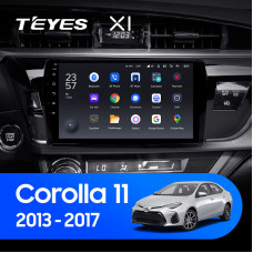 Teyes X1 2+32Gb Toyota Corolla 11 Middle East 2013-2017 10"  Штатна магнітола