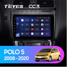 Teyes CC3 Volkswagen POLO 5 2008-2020 9" Штатная магнитола