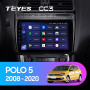 Teyes CC3 Volkswagen POLO 5 2008-2020 9" Штатная магнитола