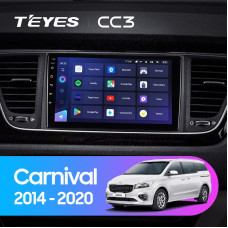 Teyes CC3 Kia Carnival YP 2014 - 2020 9" Штатная магнитола