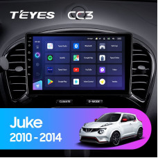 Teyes CC3 Nissan Juke 2010-2014 9" Штатна магнітола