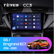 Teyes CC3 Geely GS 2016-2020 Emgrand EC7 1 2018-2020 10" Штатная магнитола