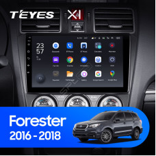 Teyes X1 2+32Gb Wi-Fi Subaru Forester SJ 2015-2018 9" Штатна магнітола
