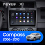 Teyes X1 2+32Gb Jeep Compass 1 MK 2006-2010 10" Штатная магнитола