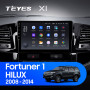 Teyes X1 2+32Gb Toyota Fortuner 1 AN50 AN60 HILUX Revo Vigo 2008-2014 9" Штатная магнитола