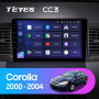 Teyes CC3 Toyota Corolla E130 E120 2000-2004 9" Штатна магнітола