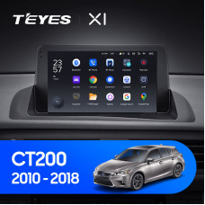 Teyes X1 2+32Gb Lexus CT CT200 CT200h 2010-2018 9" Штатная магнитола