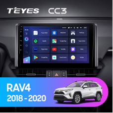 Teyes CC3 Toyota RAV4 XA50 (1 Din) 2018-2020 10" Штатная магнитола