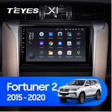 Teyes X1 2+32Gb Toyota Fortuner 2 2015-2018 9" Штатная магнитола