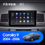 Teyes X1 2+32Gb Toyota Corolla 9 E120 2004-2006 9" Штатна магнітола