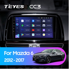 Teyes CC3 Mazda 6 3 GL GJ 2012-2017 9" Штатна магнітола