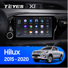 Teyes X1 2+32Gb Toyota Hilux Pick Up AN120 2015-2020 10" Штатна магнітола