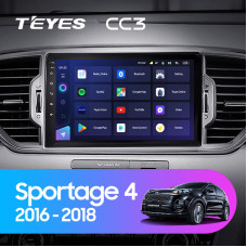 Teyes CC3 Kia Sportage 4 QL 2016-2018 9" Штатна магнітола