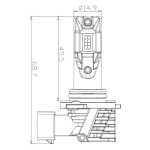 LED лампы Nextone L7 HB3 (9005) 6000K