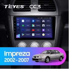 Teyes CC3 Subaru Impreza GD GG 2002-2007 9" Штатна магнітола